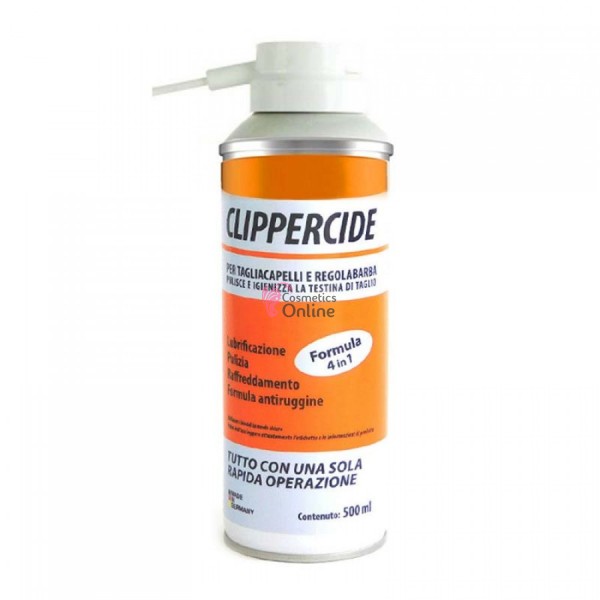 Spray pentru curatat si lubrifiat masinile de tuns, Clippercide 500 ml